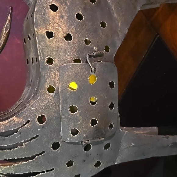 Metal Patio Votive Candle Holder Reindeer - Picture 5 of 8